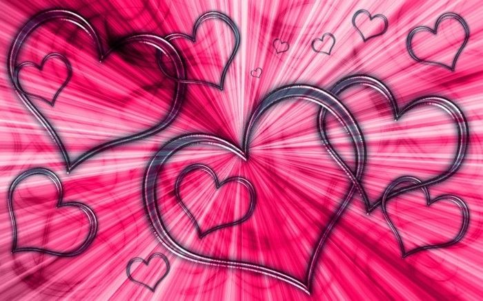 gratis bakgrundsbild valentine-rosiga Bakgrund grå-hjärta