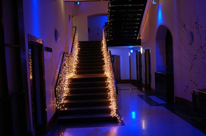 vodil stopnice razsvetljave zelo elegantno-ambiente, notranjost