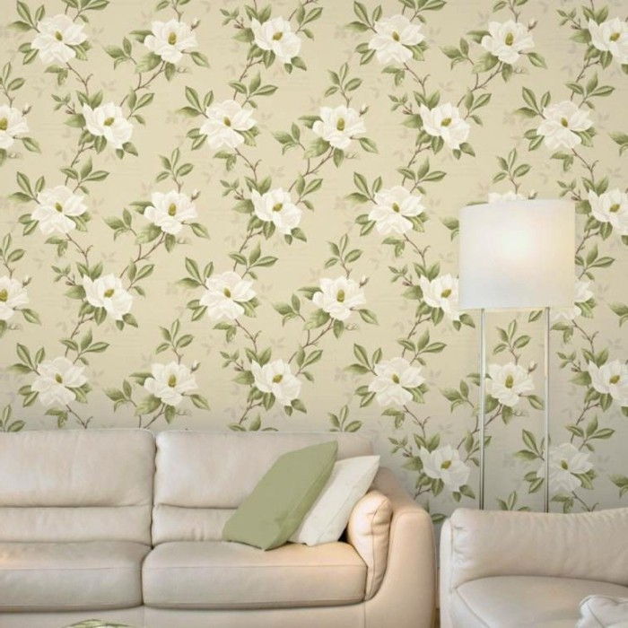 magnólia cor-benefício wallpaper-moderno-sofá-and-poltrona