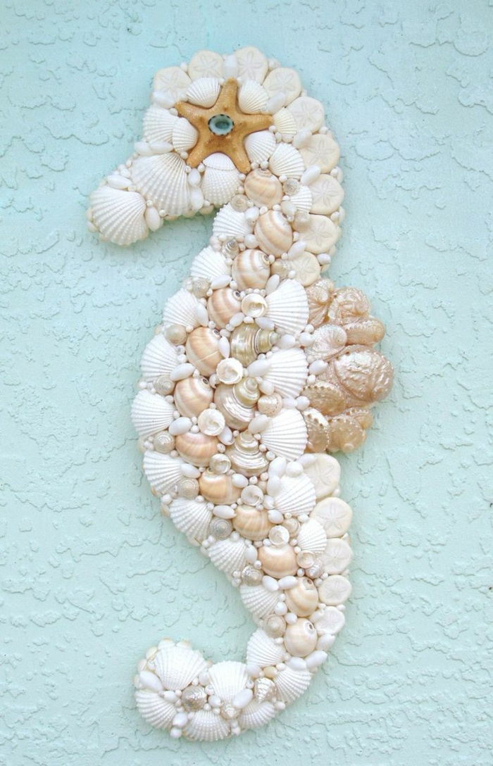 pomorski Deco morski konjički lupine Starfish lupine