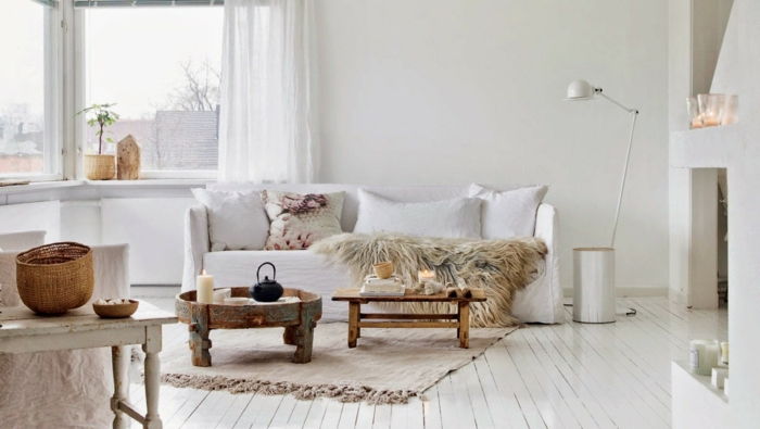 modern iç ve rustik mobilya, country tarzı beyaz zemin lamba Nest tabloları