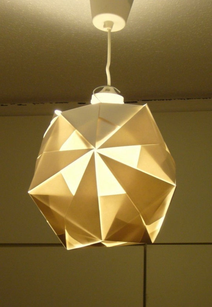 origami-abajur-a-como-origami-lampemschirm-can-muito - projetado facilmente