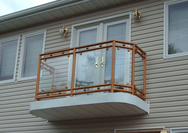 Originálna konštrukcia balkóna