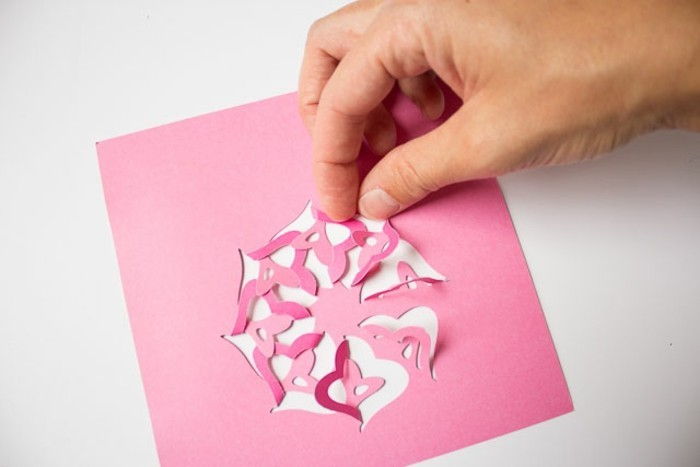 hârtie roz-rid model harta-interesante-design