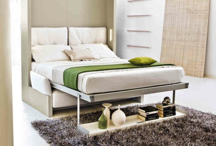 erdvę taupančios-baldai modernus-balta-lovų