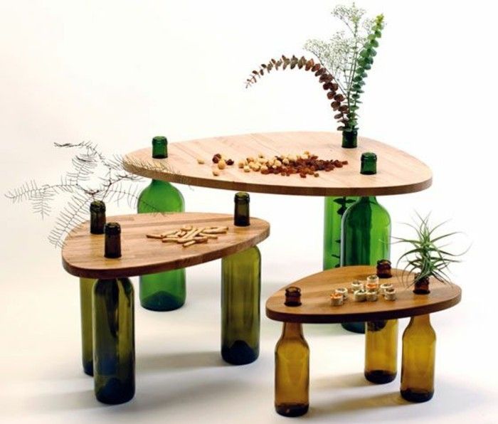 återvinning tinker Wood-små bord