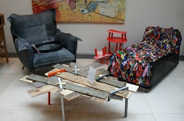 återvinnings idéer super intressant möbler