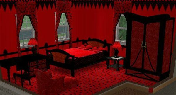 rød-gotisk-soverom