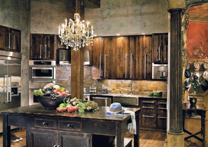 Rustik Mutfak modern mobilya-country tarzı elma Şapkalar şasi birimleri kristaller avize
