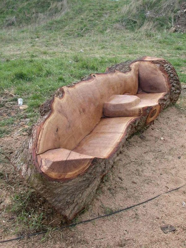rustikk hagemøbler-ekstravagant sofa-fra-tre