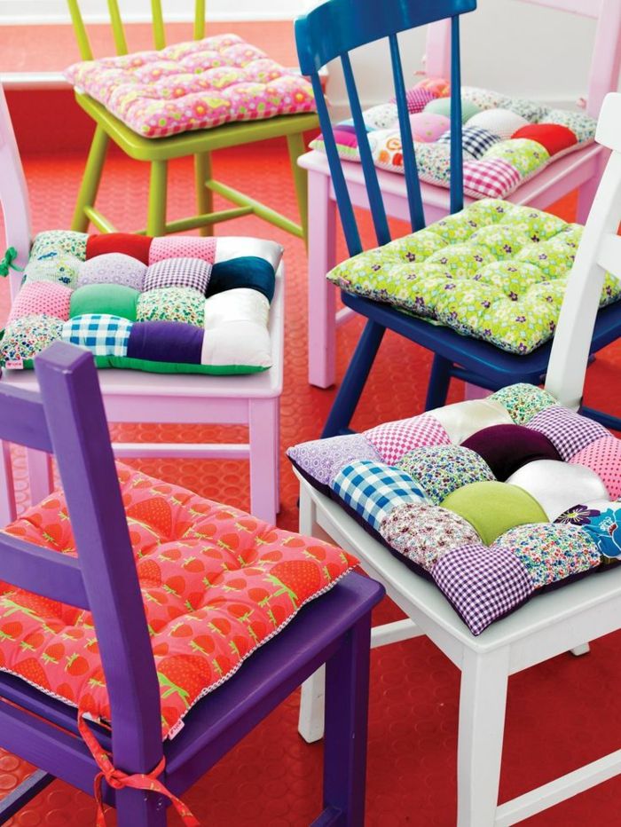 -güzel koltuk minderleri-için-sandalyeler renkli yastıklar sandalye yastıkları sandalye minderi