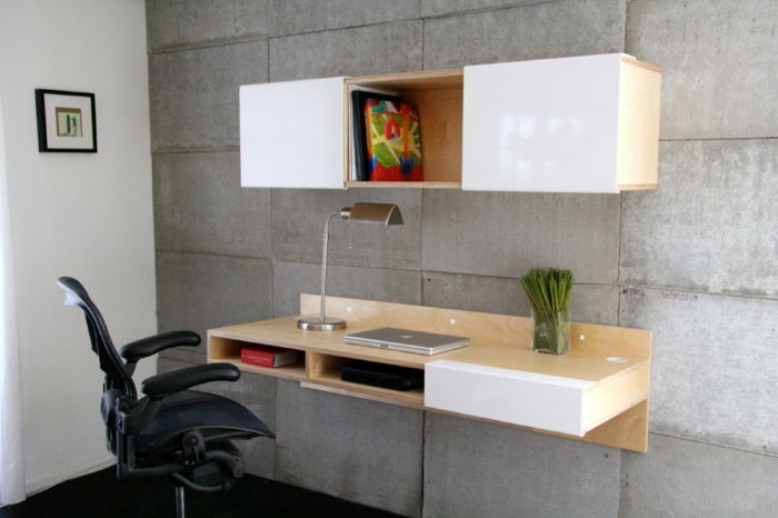 Desk-ideer-hvitt-skap