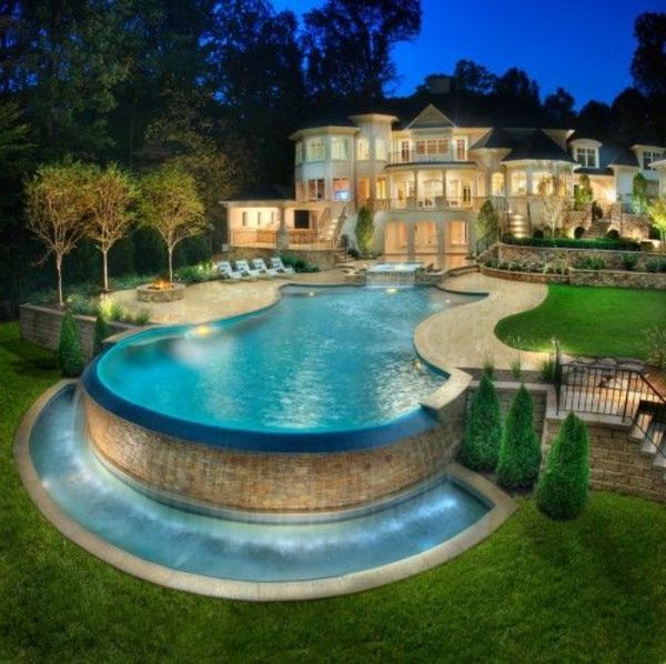baseinas-Luxury House dizaino idėja-svajonių namą