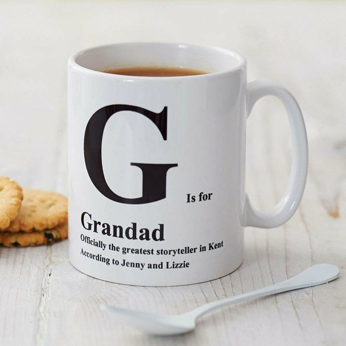 Simpatinė Asmeninės Kavos puodelis senelis