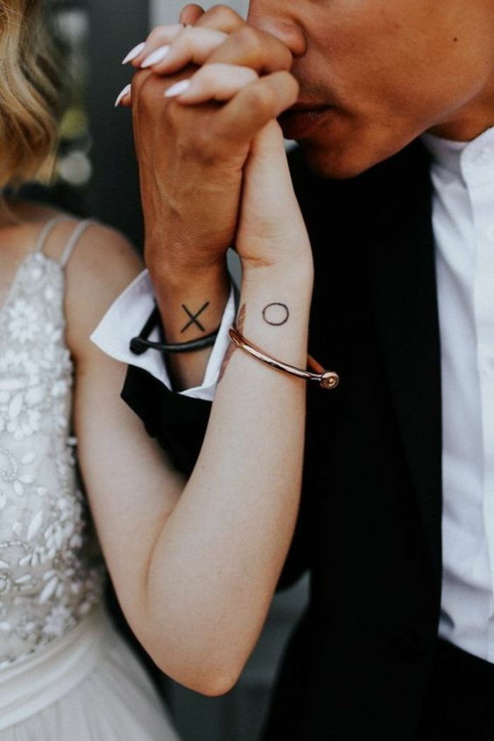 tatuagens motivos homem e mulher noiva noivo pequenas tatuagem tatuagem idéias pulseiras design de unhas