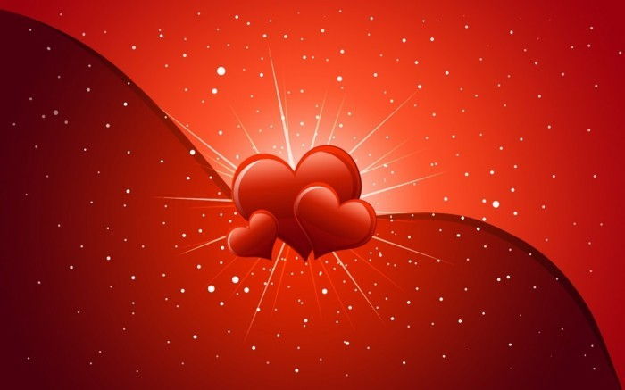 valentines tapeter vacker illustration av röd bakgrund