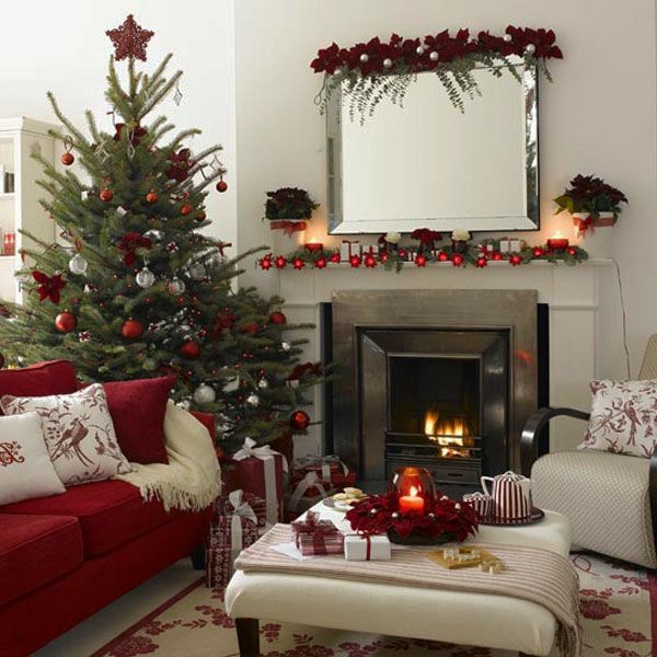 weihnachtsdeko-nápady-útulné-pekné-obývačka