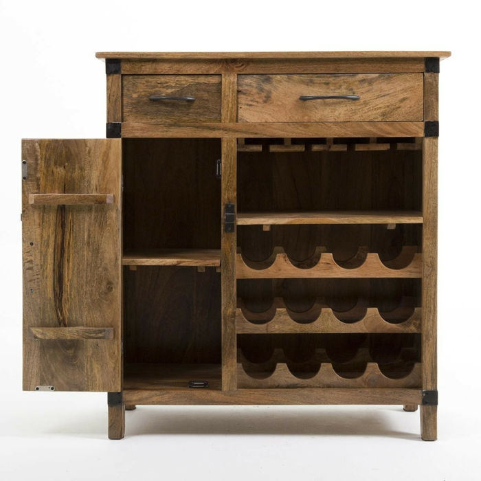 starý nábytok prerobiť nápady pre staré skrine drevený nábytok dizajn sami nápad zásuvky