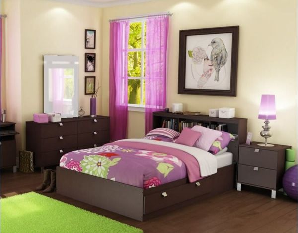 hus-dekorere-roms-in-grønn-og-rosa