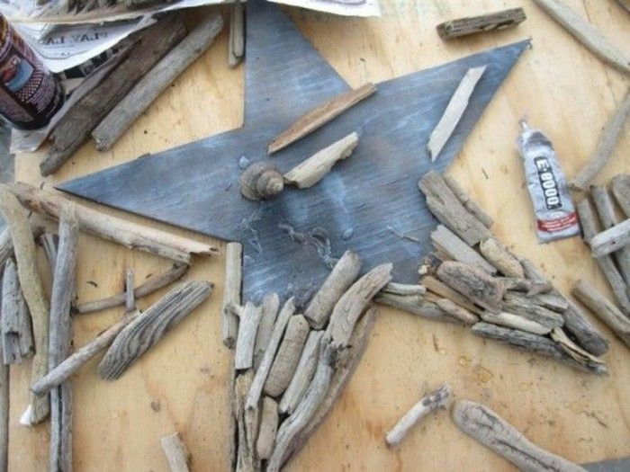 15-Tinker-su-Driftwood-Star-in-kartono-klijai-DIY žurnalo medinis stalas