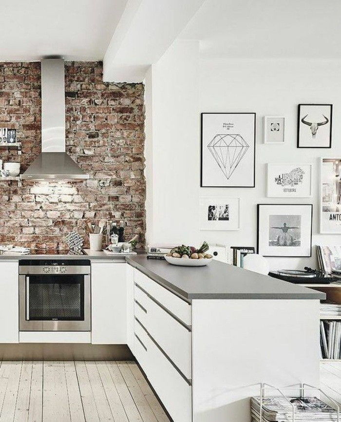 20 kreative-wohnideen murstein vifte ovn-bildevegg Wanddeko magasiner