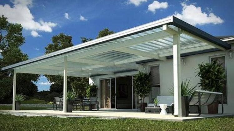 sticlă acoperiș-pergolă-terasa-chic-nobil-modern nou-jumătate umbrită-soare-lemn-chic