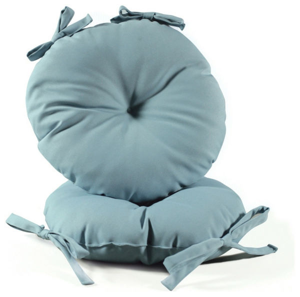 Mėlyna ištisus sėdynės pagalvėlės
