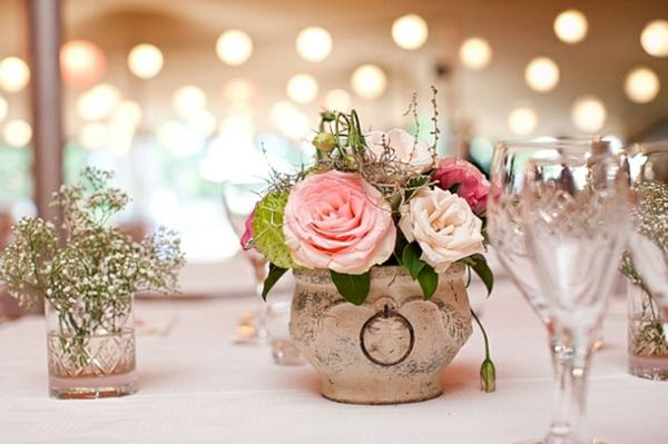stalo deco pavasario-vestuvių rožinė-rožinė