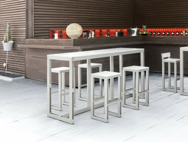Bar table-in-wit hout Idea