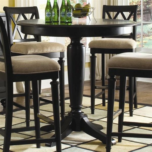 Klasikinis baro stalas-su-kėdės-dizaino idėjos