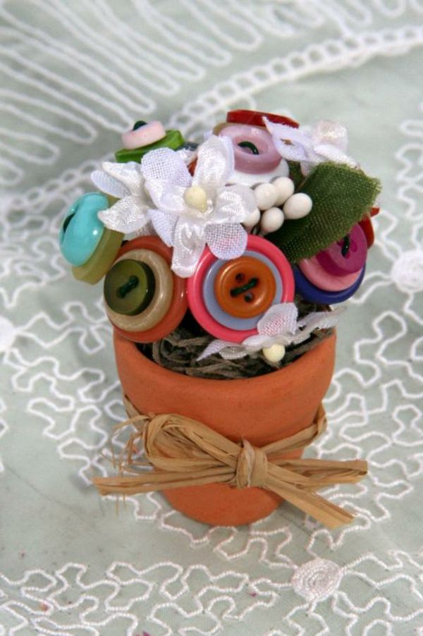 Craft Ideas-with-flowerpot-wire-simple-idéer