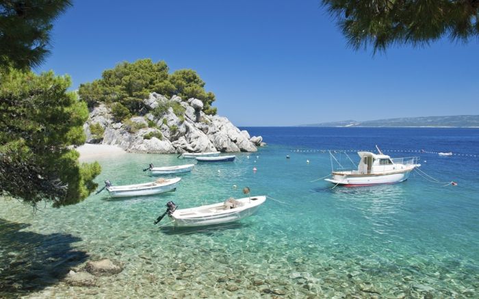 Brela-Chorwacja-plaże-Cool-tapety piękne plaże-the-piękne-plaże-Europe
