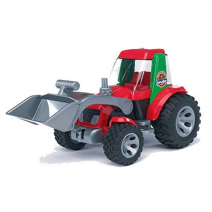 Brother Toy Tractor met frontlader - Brother Roadmax