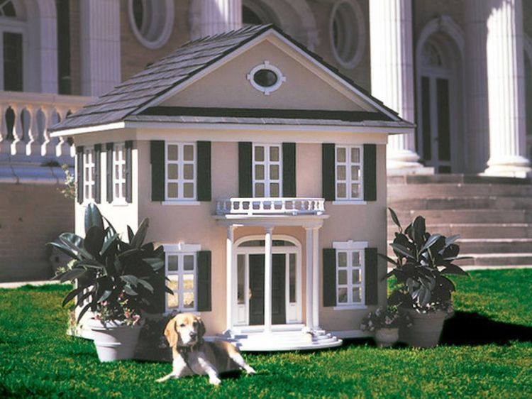 dog-house-chic-ušľachtilý-luxusné-chic-ušľachtilý-same-as-the-arhitecture-vzácneho obzvlášť