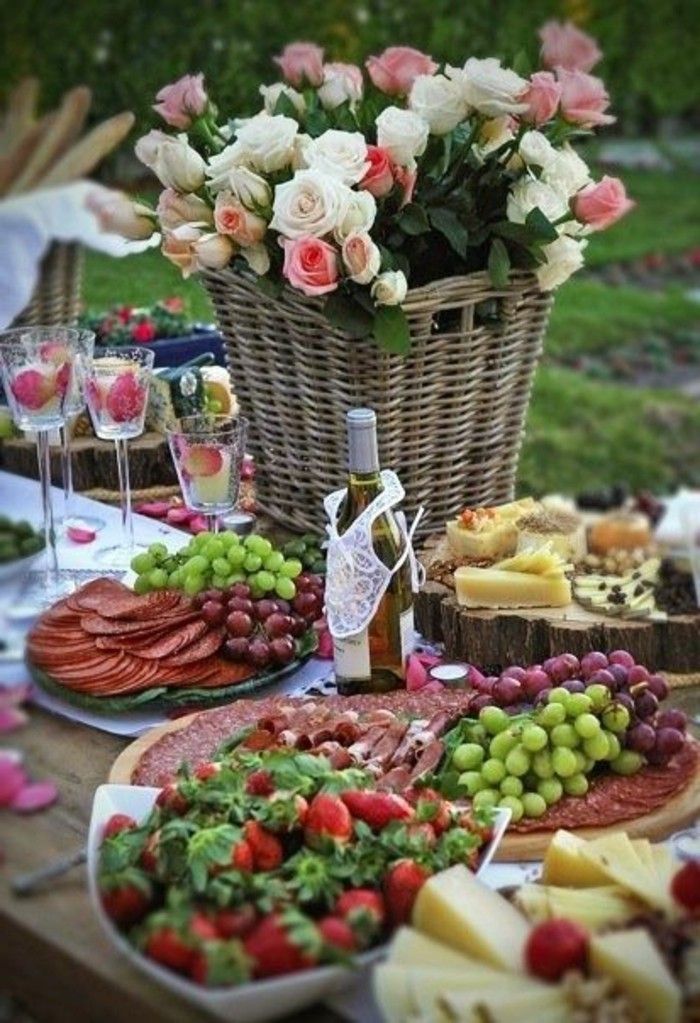 Den perfekte piknik med roser