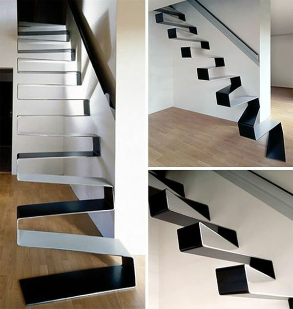 Um bom exemplo de escadas