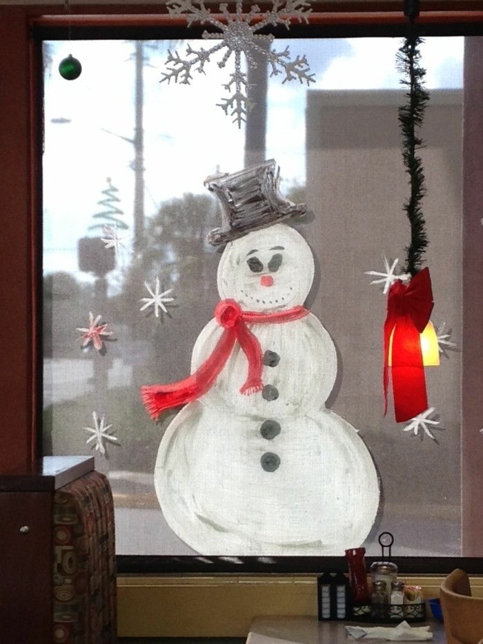 Windows tapeter jul mallar Snowman Snöflingor