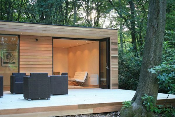 Sodas studija Sodo namas iš medienos sodo baldai