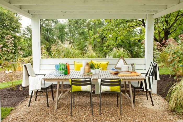 Garden Party Deco Terasa Design Seating Deco blazina Spoznajte ideje