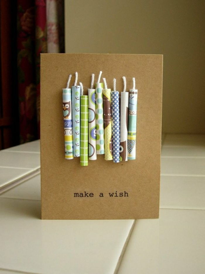 Birthday Card-make-sveče, Tinker
