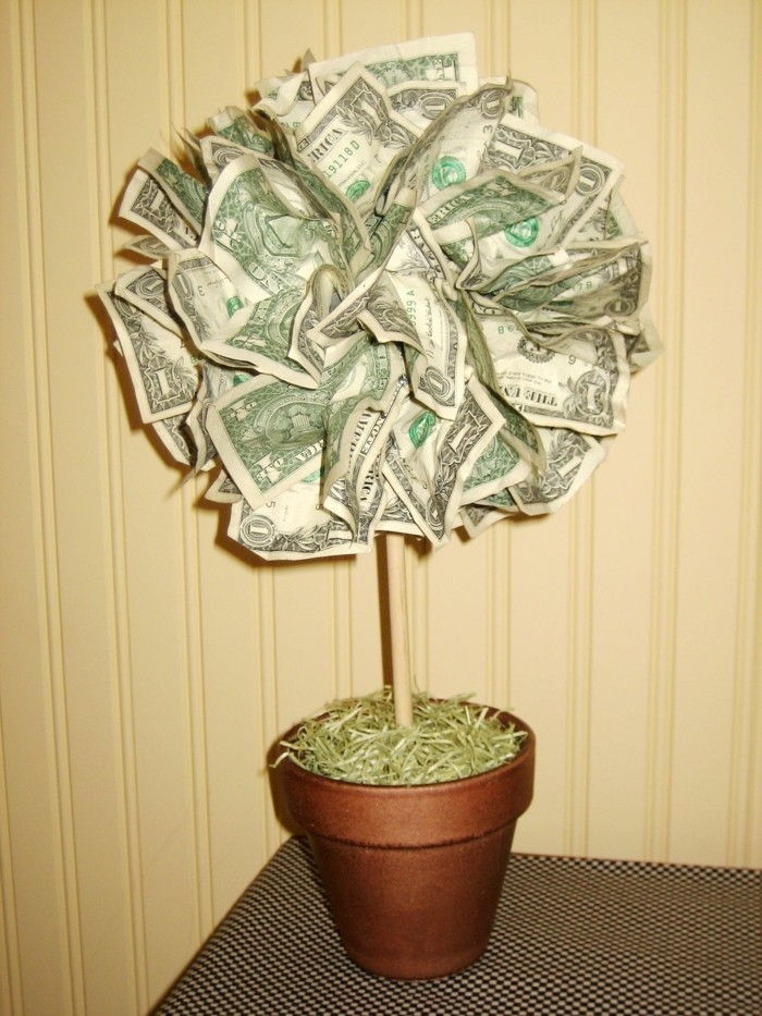 pinigų dovanos Tinker-kaip-Bonsai medis-in-vazonas
