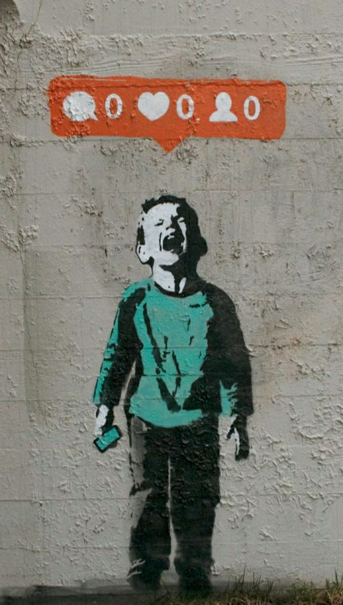 Graffiti Paris Sokak Stili Young-sosyal tema elçilik