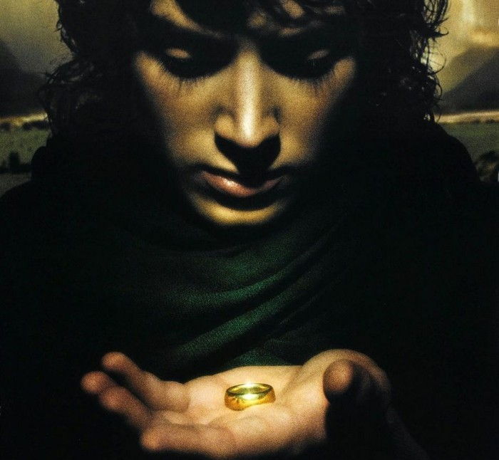 Buona Fantasy Film-La-Signore degli Anelli Frodo e la Ring-
