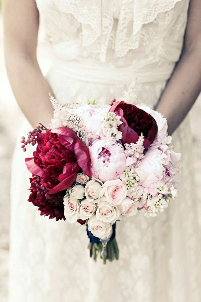 Wedding Bouquet Rose Peony