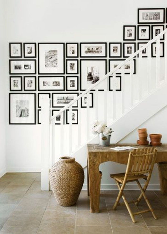 Ideje Foto Wall v sobi stopnice, ki zajema ploščice-talno-mizo-in-koridorja