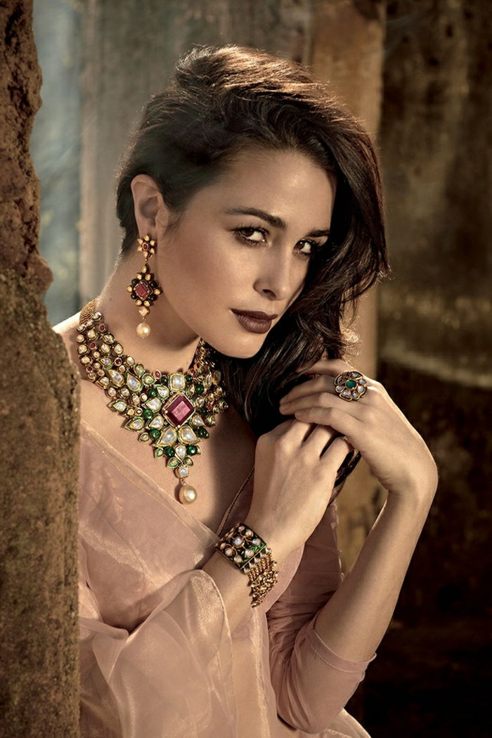 Indie kryształy biżuteria Kamienie Akcesoria indyjska biżuteria