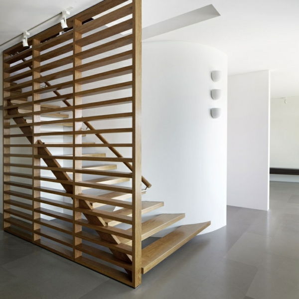 -Innenarchitektur učinek polno oblika-za-a-spiralno stopnišče-od-lesa