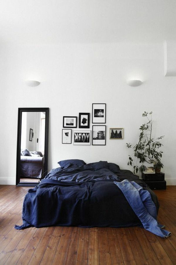 Interior design idee pavimentazione-da-legno nella camera da letto