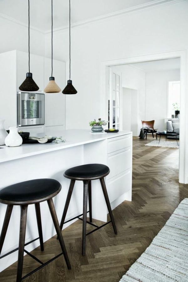 interior design idee pavimentazione-da-legno-in-the-cucina
