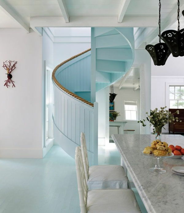 -Interior oblikovanje ideje, spiralno stopnišče-z-originalno-Design--